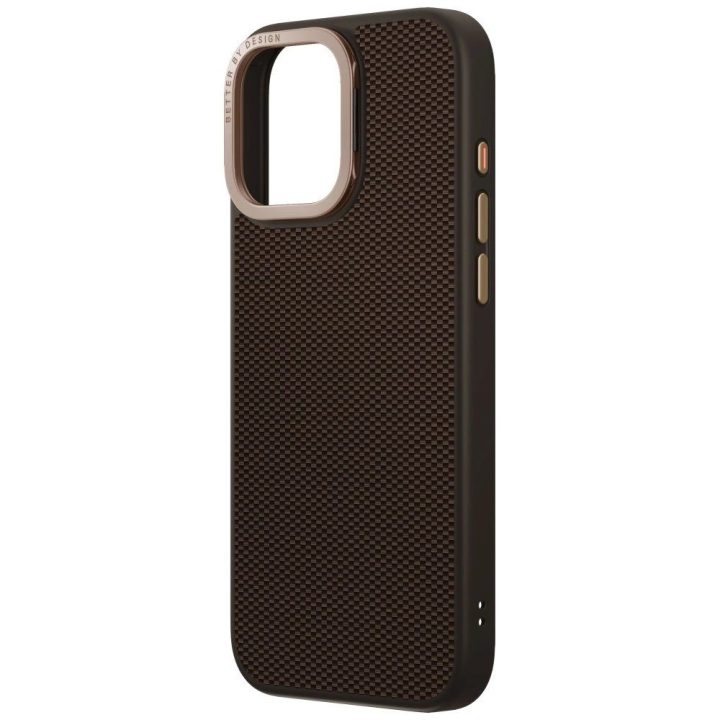 Uniq Keva Max magnetinis įkrovimo dėklas-su stovu iPhone 16 Pro Max, rudas