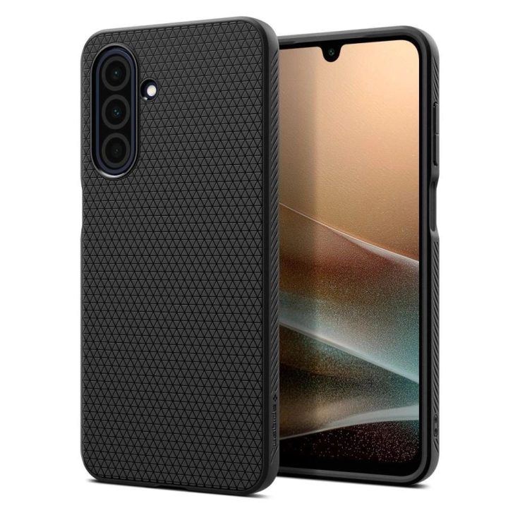 Spigen Liquid Air dėklas Samsung Galaxy A26 5G – matinė juoda