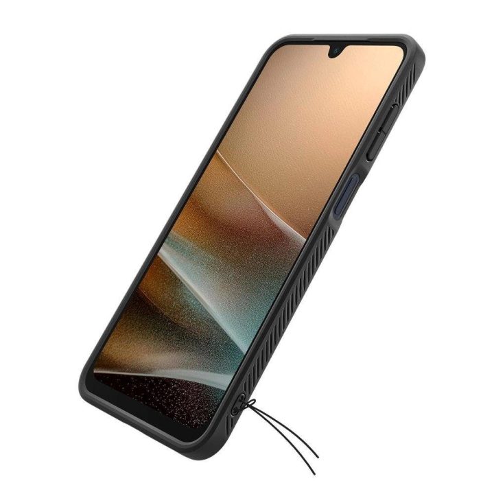 Spigen Liquid Air dėklas Samsung Galaxy A26 5G – matinė juoda