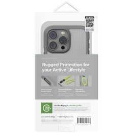 Uniq Combat Active MagClick įkrovimo dėklas iPhone 16 Pro – pilkas