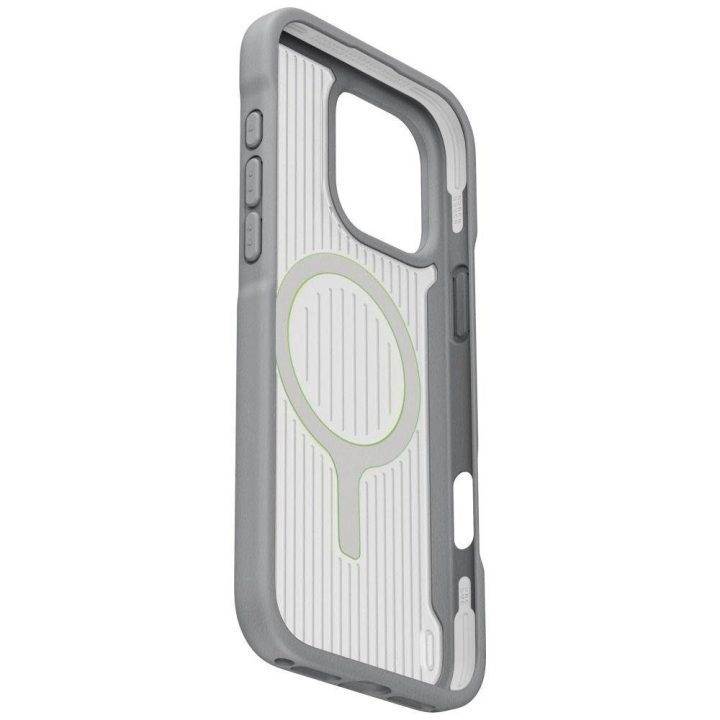 Uniq Combat Active MagClick įkrovimo dėklas iPhone 16 Pro – pilkas