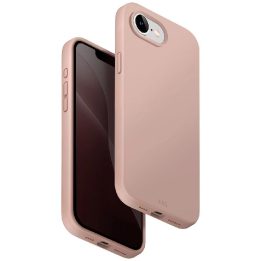 Uniq Lino MagClick magnetinis įkrovimo dėklas iPhone 16e, rožinis