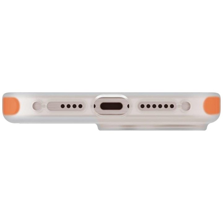 Uniq Combat Active MagClick įkrovimo dėklas iPhone 16 Pro Max – oranžinis