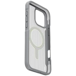 Uniq Combat Active magnetinis įkrovimo dėklas iPhone 16 Pro Max, pilkas