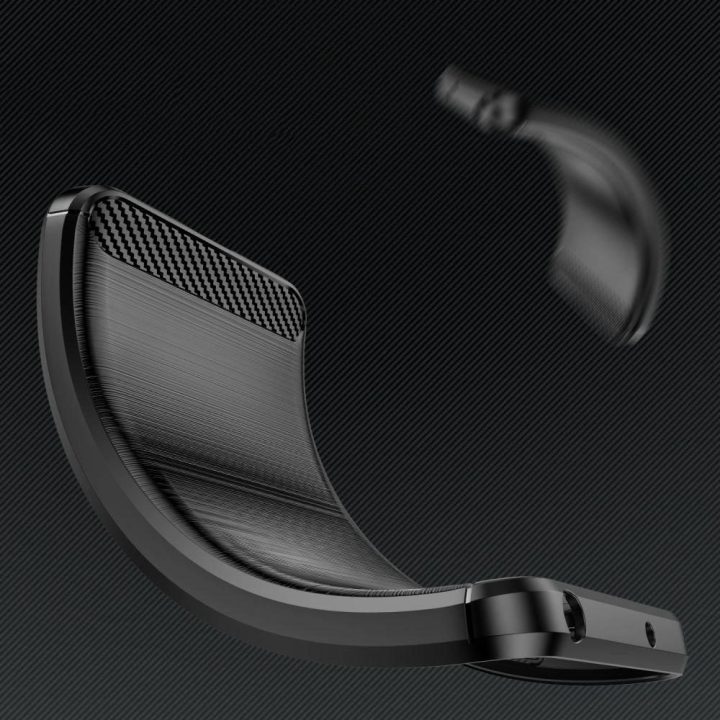 TPUCarbon dėklas Motorola Moto G05 / E15 – juodas