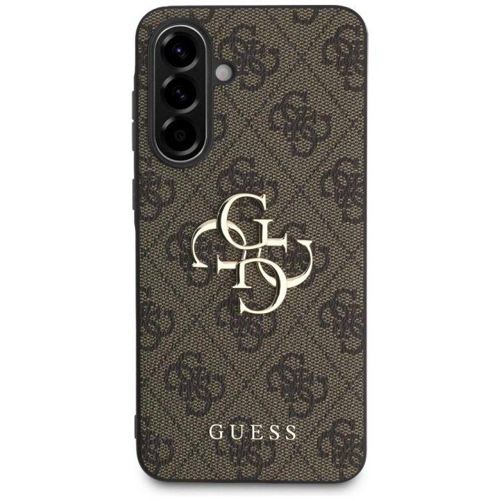 Guess 4G klasikinis rudos spalvos dėklas Samsung Galaxy A56