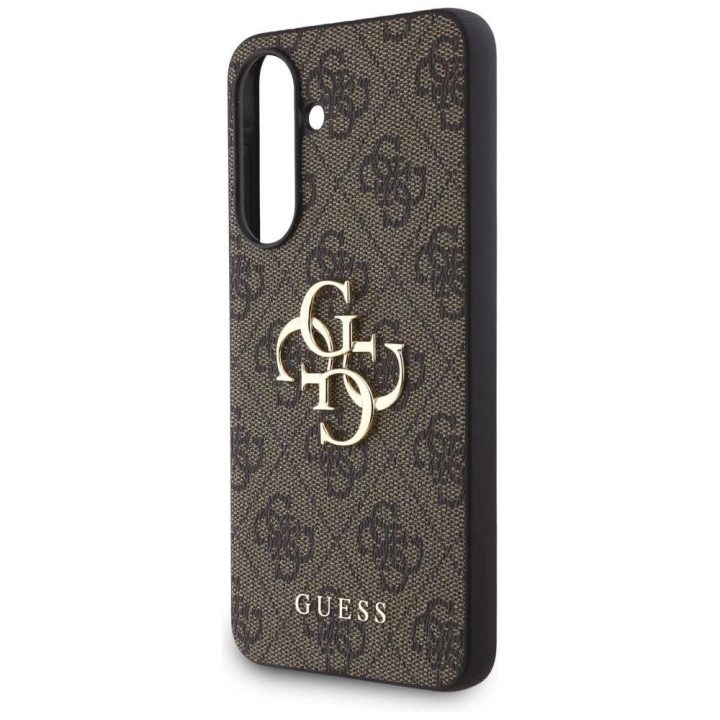 Guess 4G klasikinis rudos spalvos dėklas Samsung Galaxy A56