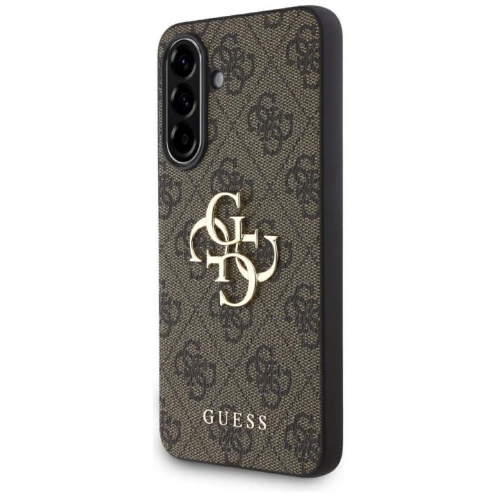 Guess 4G klasikinis rudos spalvos dėklas Samsung Galaxy A56