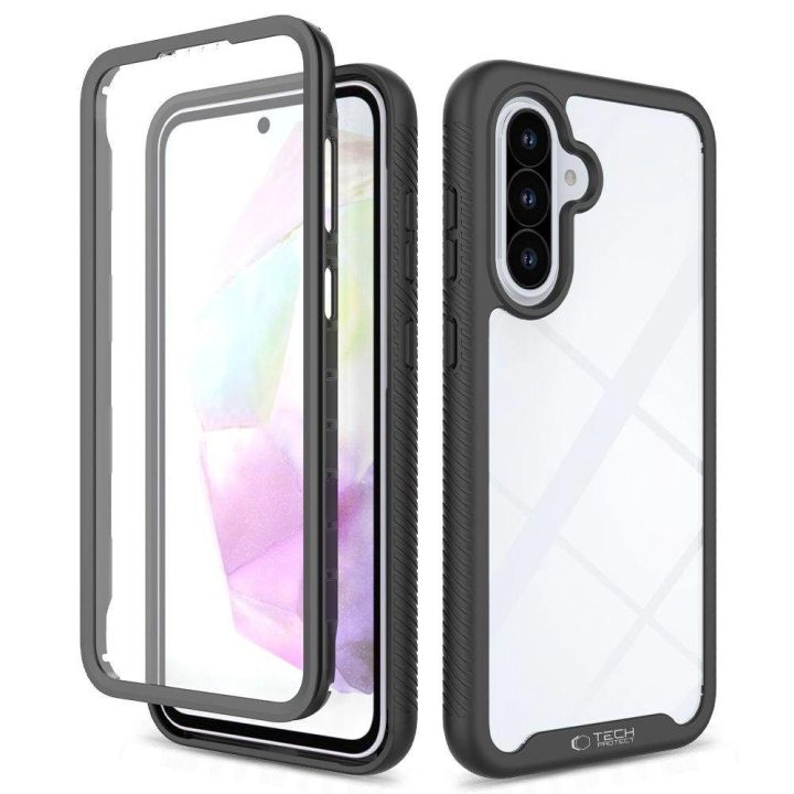 Apsauginis dėklas Defense“ Samsung Galaxy A36/A56 5G, juodas