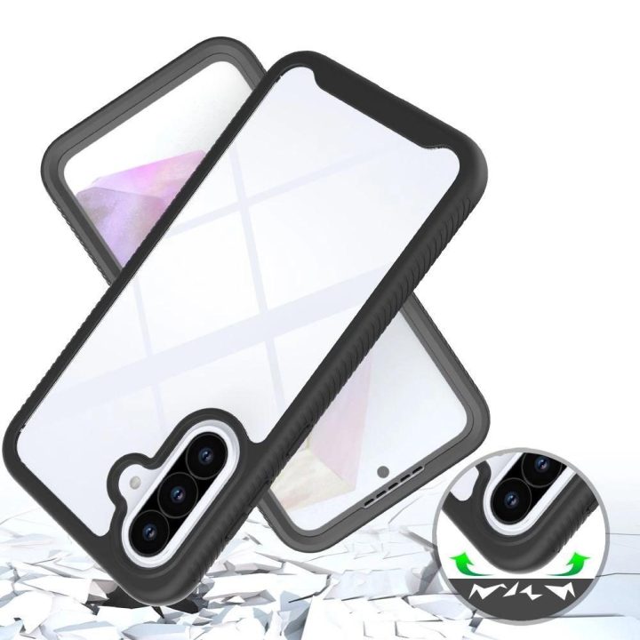 Apsauginis dėklas Defense“ Samsung Galaxy A36/A56 5G, juodas