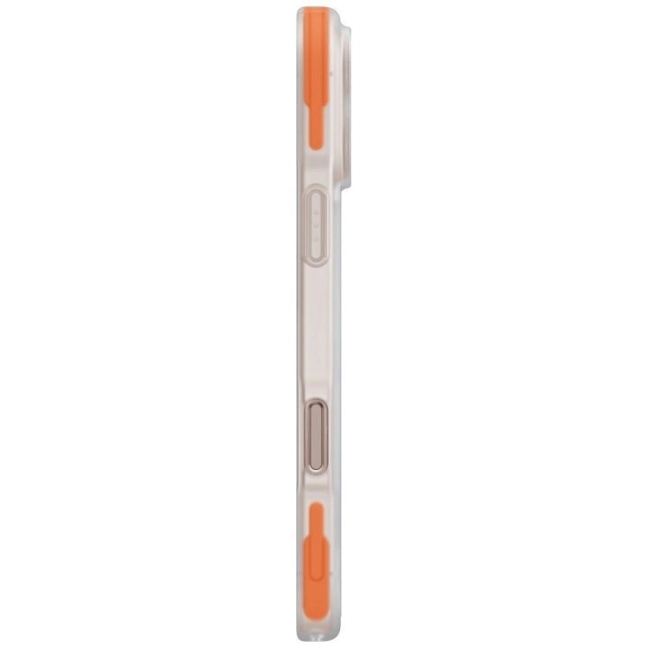 Uniq Combat Active Magclick įkrovimo dėklas iPhone 16 Pro – oranžinis