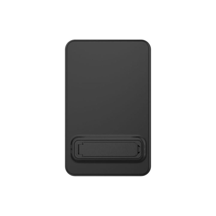 Išorinė baterija 10000 mAh, 22.5W, Qi2, su stovu, juoda