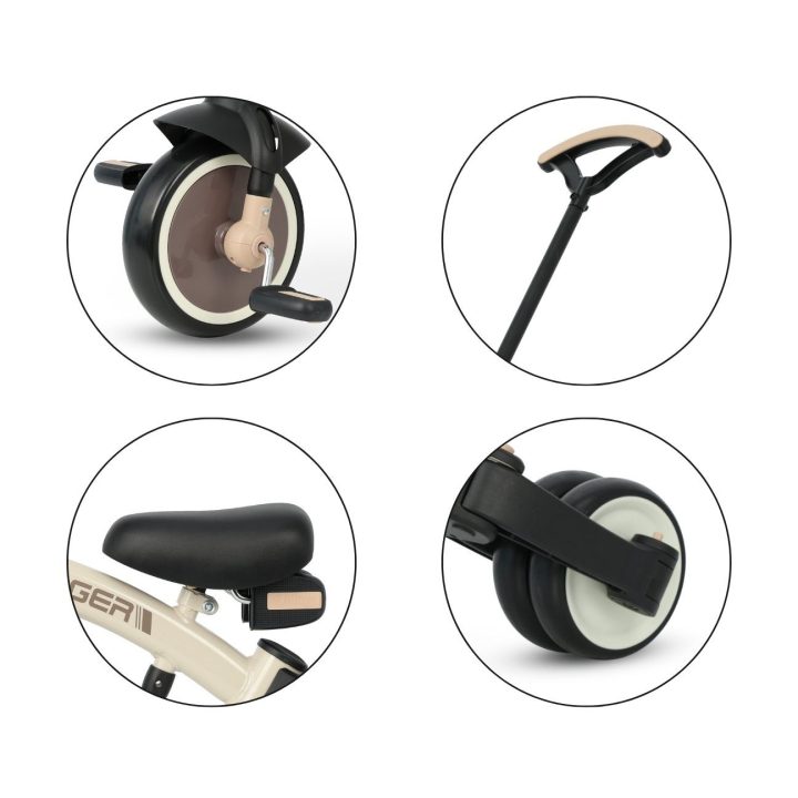 Triratukas vaikams Milly Mally Stager 3in1“, rudas