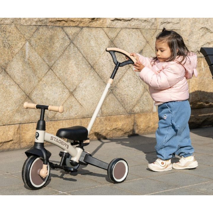 Triratukas vaikams Milly Mally Stager 3in1“, rudas