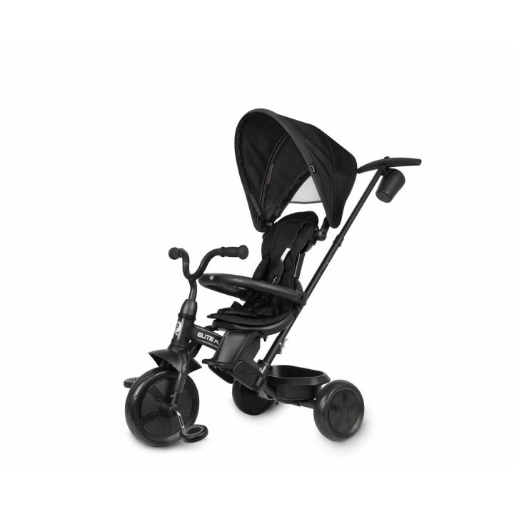 Triratukas vaikams Qplay Elite Platinum juodas