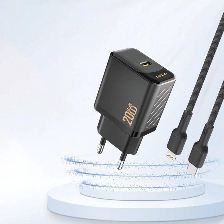 A26 20W GaN USB-C įkroviklis – juodas