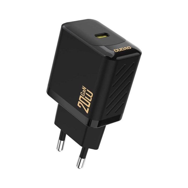 A26 20W GaN USB-C įkroviklis – juodas