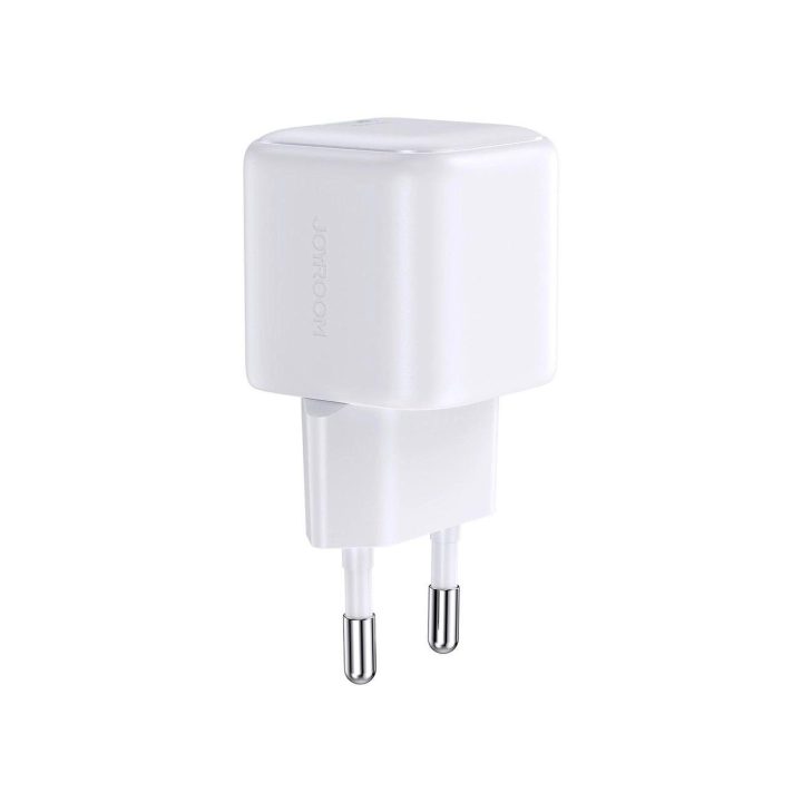30W GaN USB-C sieninis įkroviklis (baltas)