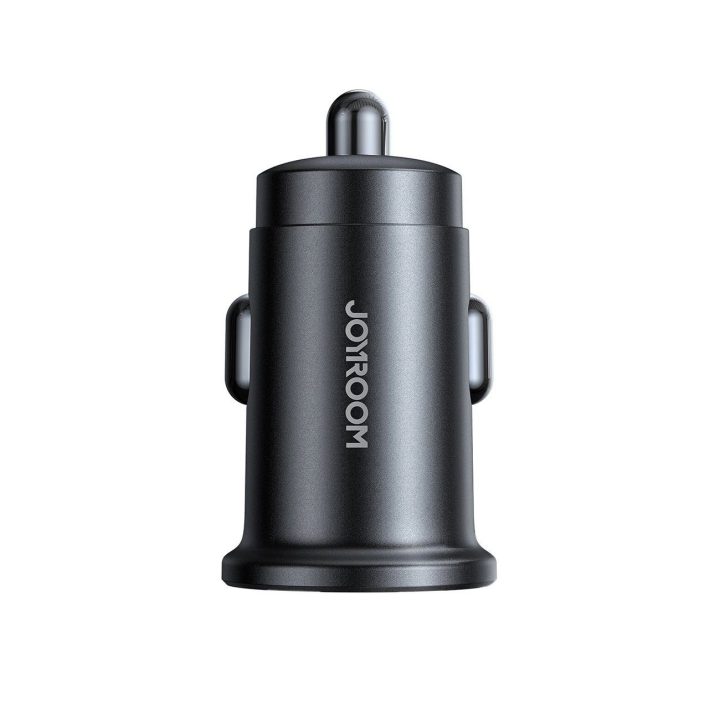 mini 15W automobilinis įkroviklis (juodas)