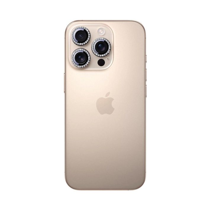 grūdintas stiklas ir lęšių apsauga iPhone 16 Pro / 16 Pro Max – juoda