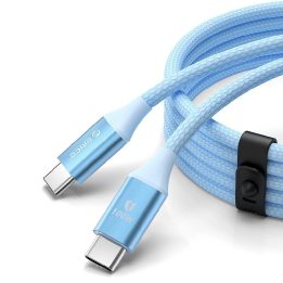 Orico 100W USB-C į USB-C laidas, 1 m, mėlynas