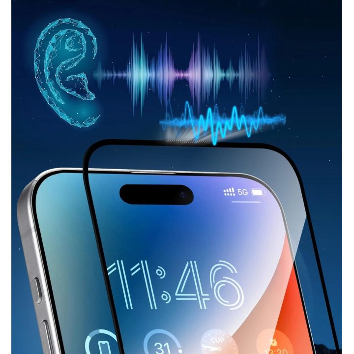 grūdintas stiklas Corning Eyecare“ iPhone 15 Plus / 16 Plus