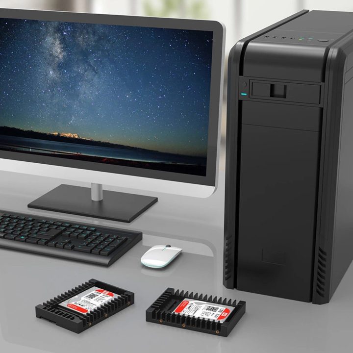 Orico 2.5 į 3.5 HDD/SSD adapteris – juodas