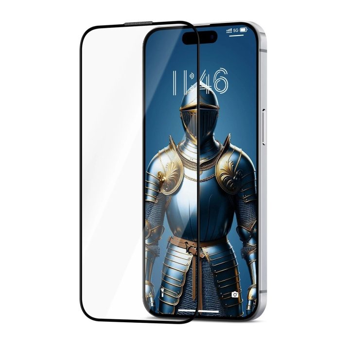 Grūdintas stiklas “ su antirefleksine danga, skirtas iPhone 15 Plus / 16 Plus