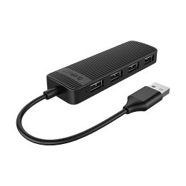 USB šakotuvas Orico FL02 4x USB-A 2.0 juodas