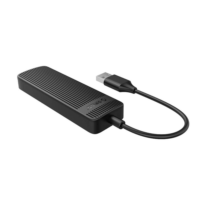USB šakotuvas Orico FL02 4x USB-A 2.0 juodas