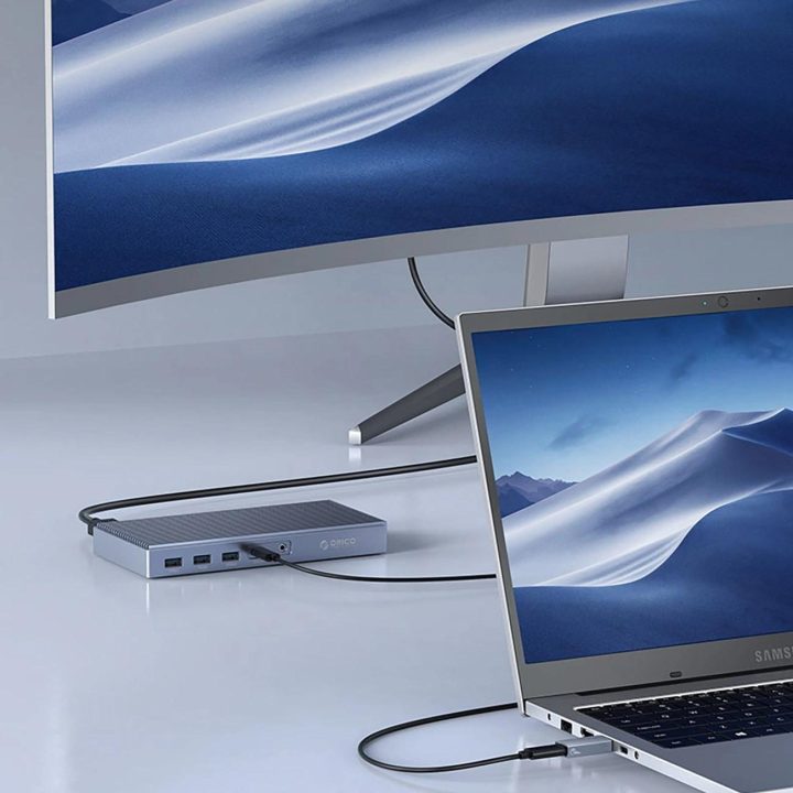 USB-C į USB-A 3.1 adapteris pilkas