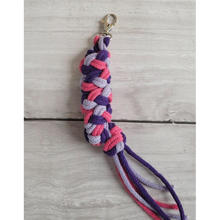 Hobby horsing pavadėlis, tamsiai rožinė/violetinė