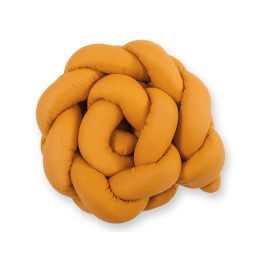 Pynėta apsauginė pagalvėlė – medaus geltonumo