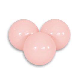 Sauso baseino plastikiniai kamuoliukai, 50 vnt., rožiniai
