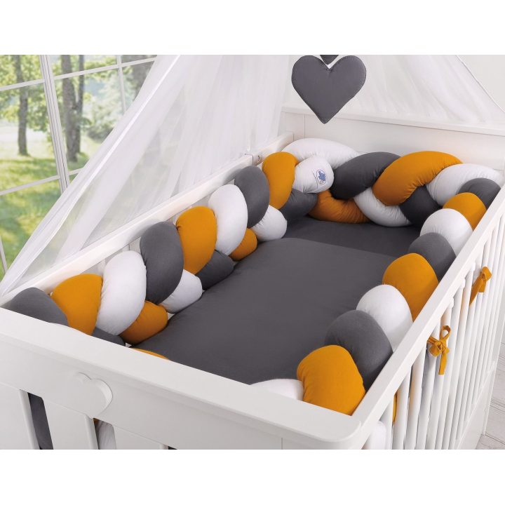 Mazginis bamperis XXL – balta/medaus geltona/antracitas
