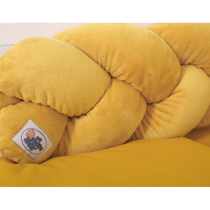 Pintas minkštas bamperis 180 cm, medaus geltonumo