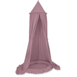 Pakabinama pastelinė violetinė užuovėja su lizdu