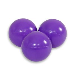 Plastikiniai kamuoliukai sausiems baseinams, 50 vnt., alyviniai