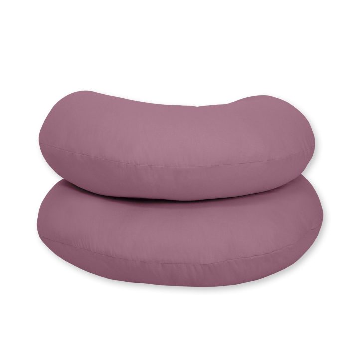 Nėščiųjų pagalvė C formos – pastelinis violetinis