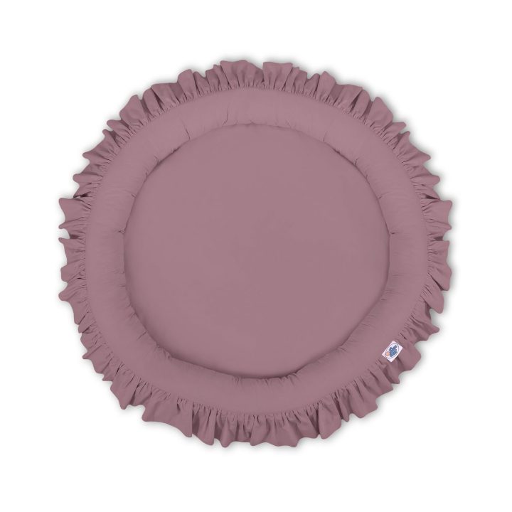 Lizdelis su raukiniais – pastelinis violetinis