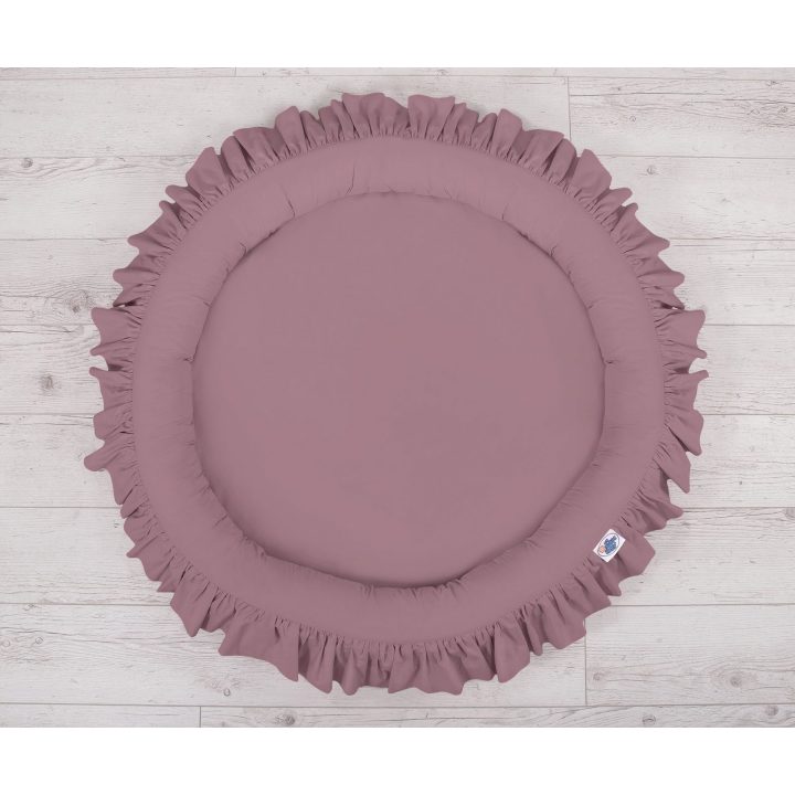 Lizdelis su raukiniais – pastelinis violetinis