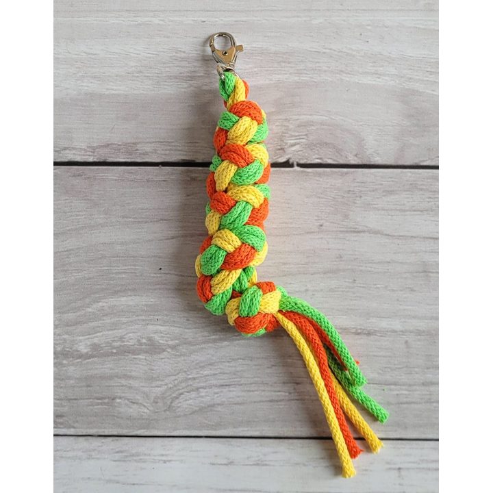 Hobbyhorse pavadėlis dvigubas – geltonas/šviesiai žalias/oranžinis