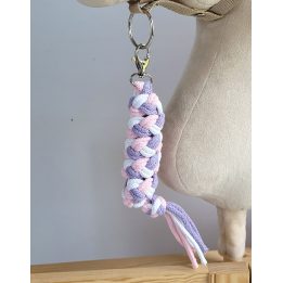 Pavadėlis hobi arkliukui, rožinis/violetinis/baltas
