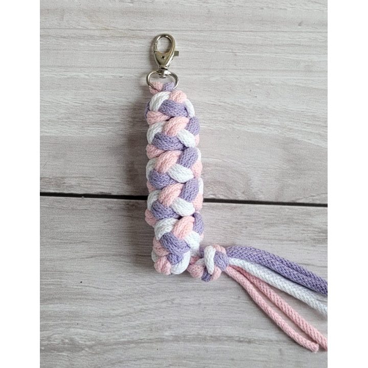 Pavadėlis hobi arkliukui, rožinis/violetinis/baltas