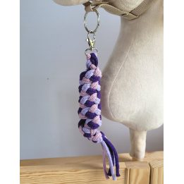Pavadėlis hobi arkliukui, dvigubas, violetinis