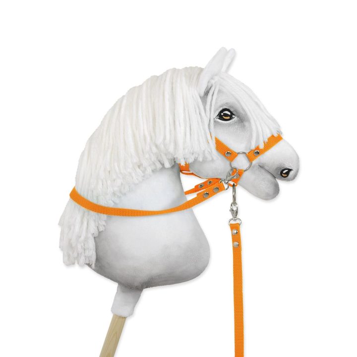 Hobby horsing vadeles kantarui – neoninės oranžinės