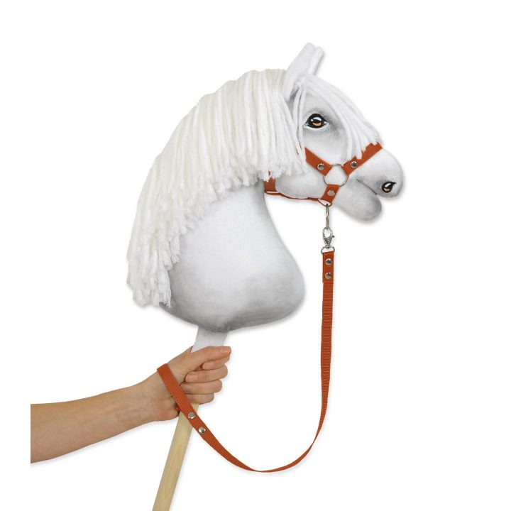 Pavadėlis hobi arkliukui, rudas diržinis diržas