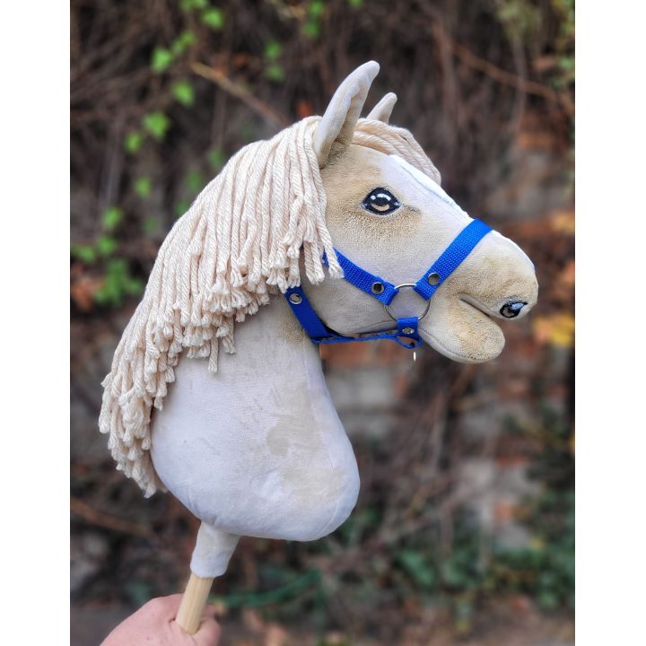 Medinis hobis arkliukas – cremello spalva