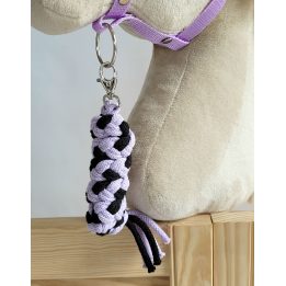 Pavadėlis hobi arkliukui, juodas-violetinis
