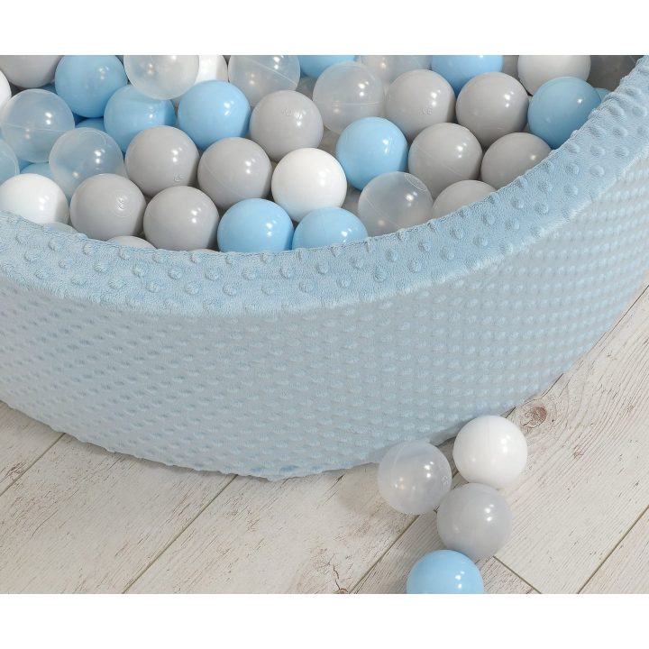 Sausumo baseinas su kamuoliukais 30 cm, miglos mėlyna